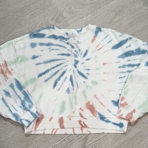 Z Supply Multicolor Tie-Dye Top